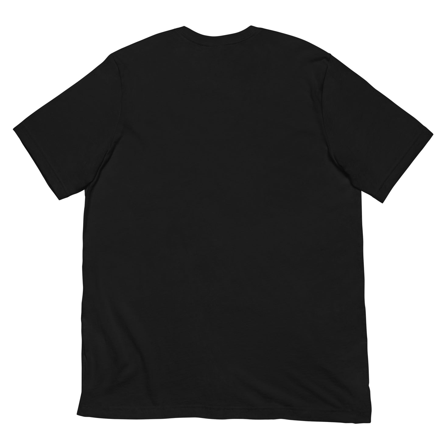 black adult unisex t-shirt